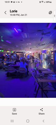 Saturday night bowling at Pin Center Bowl